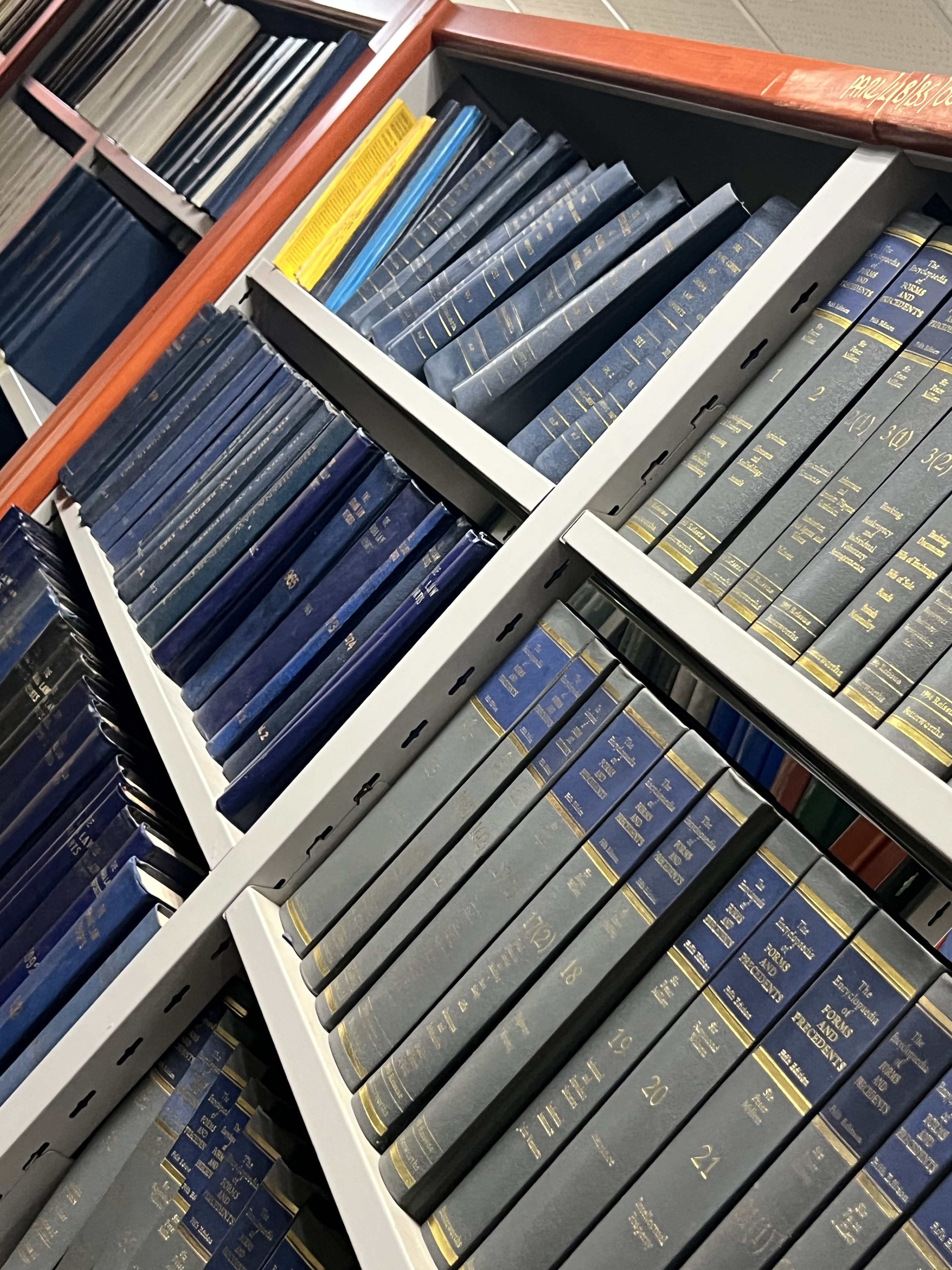 Library books view