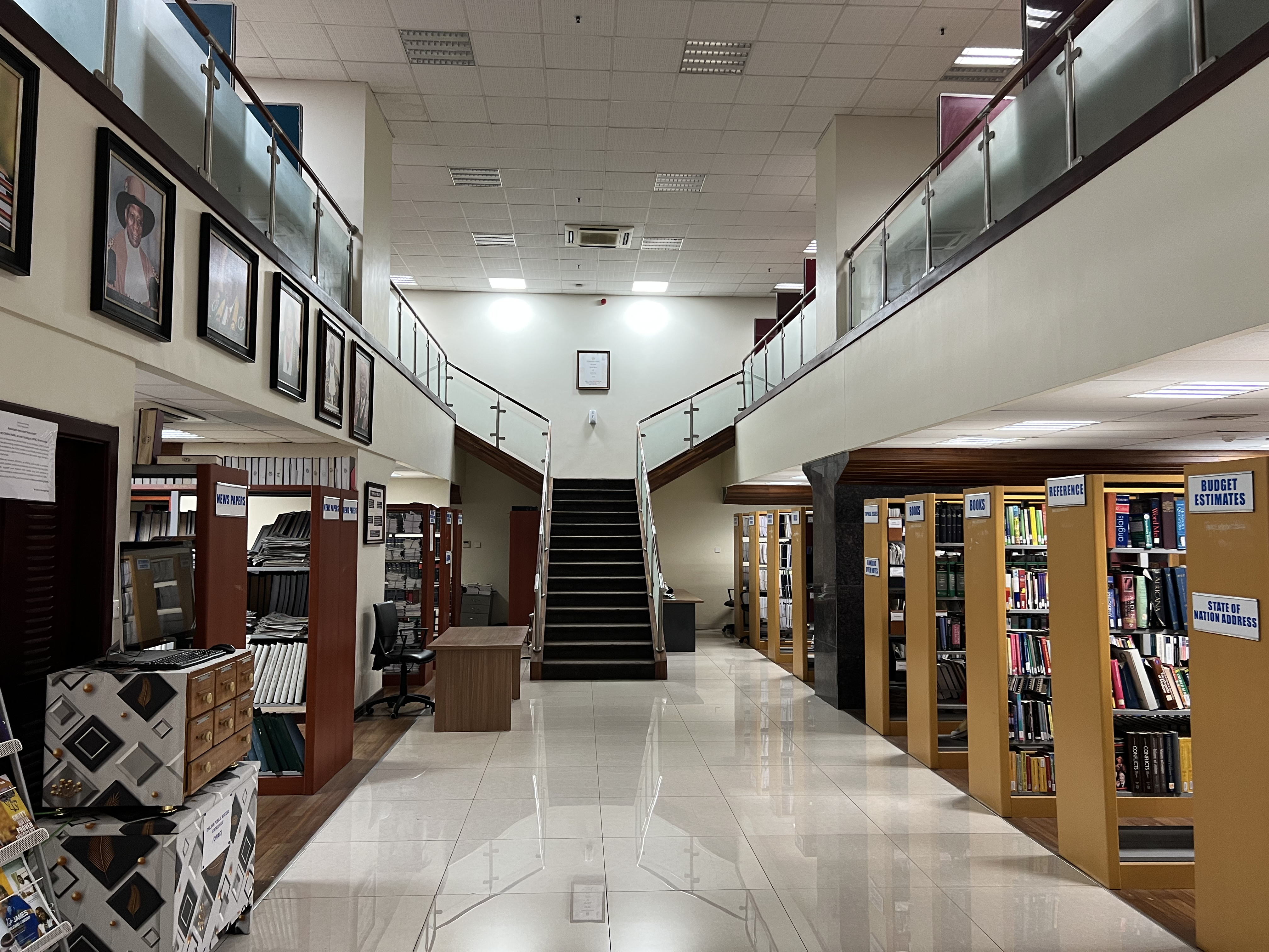 Library front view