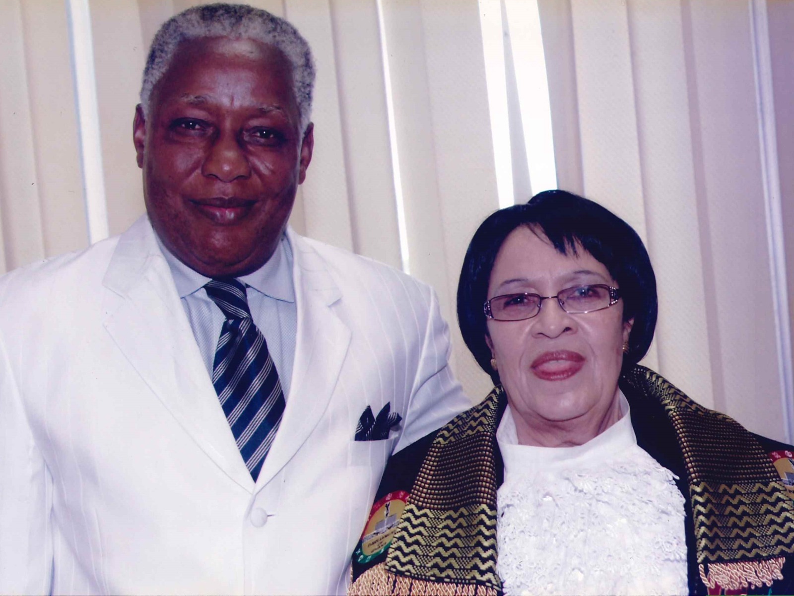 Hon. E.T. Mensah & Rt. Hon. Joyce Bamford-Addo - Speaker of 5th Parliament