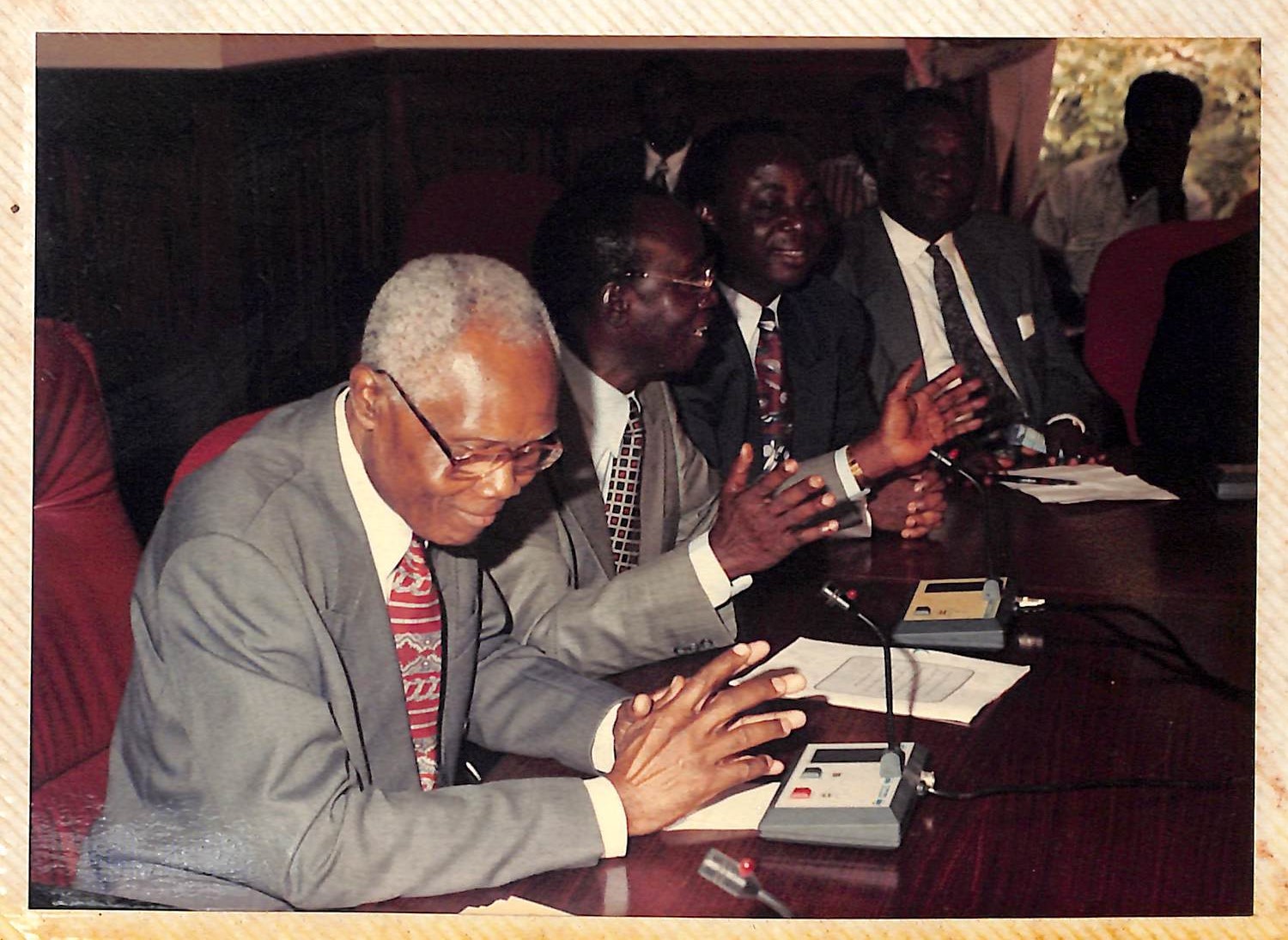 Rt. Hon. Justice D.F. Annan - Speaker of 1st & 2nd Parliament